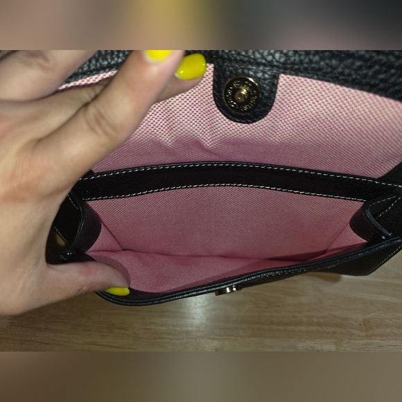 Dooney & Bourke Janine Pebbled Leather Tote With Front Pocket - Picture 9 of 16